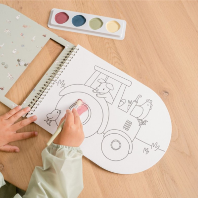 Libro de acuarelas para colorear - Imagen 2