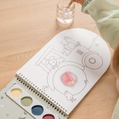 Libro de acuarelas para colorear - Imagen 3