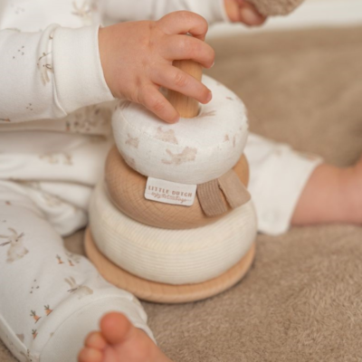 Anillos apilables blanditos baby bunny - Imagen 4