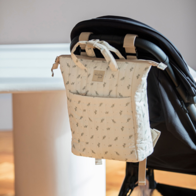 Mochila maternal Mimosa verde - Imagen 5