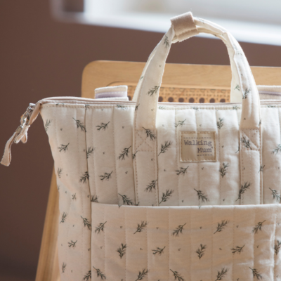 Mochila maternal Mimosa verde - Imagen 4