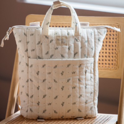 Mochila maternal Mimosa verde - Imagen 2