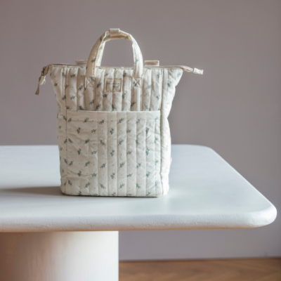 Mochila maternal Mimosa verde - Imagen 3