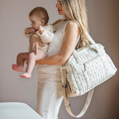 Bolsa canastilla Mimosa verde - Imagen 3