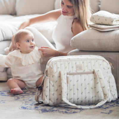 Bolsa canastilla Mimosa verde - Imagen 2