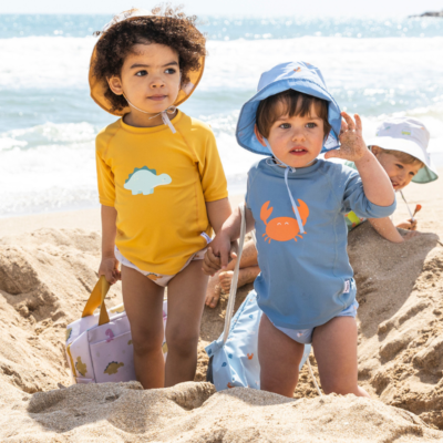 Camiseta con protección solar Dinos 9-12 meses - Imagen 2