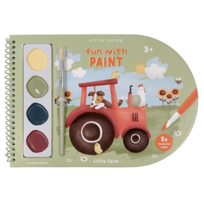 Libro de acuarelas para colorear