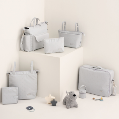 Bolso talega Twin Gris - Imagen 2
