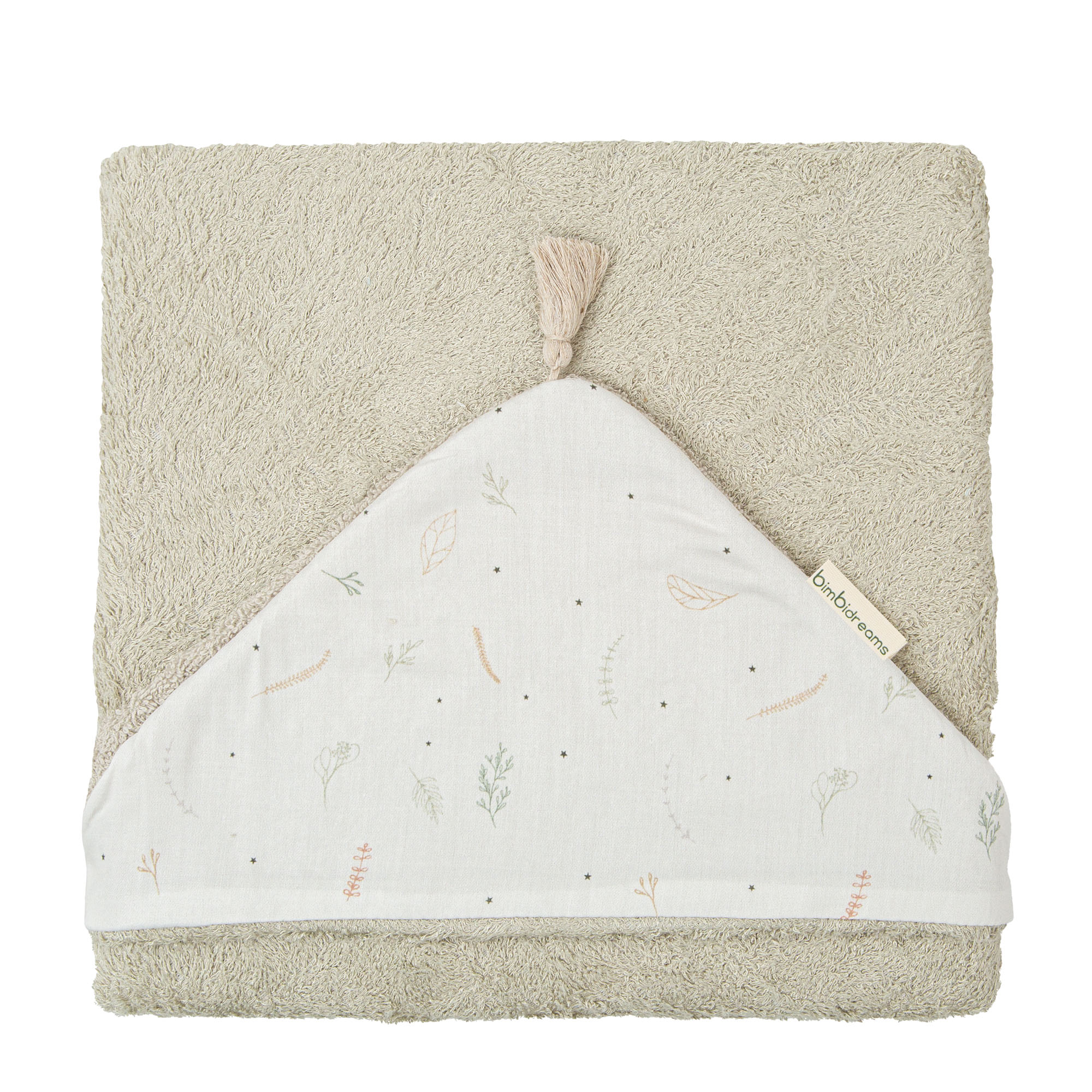 007418VM Capa de baño Botanic verde musgo - Imagen 1