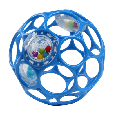 Oball pelota con sonajero azul