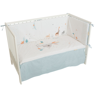 Colcha edredón+Protector para cuna Tucán - Imagen 3