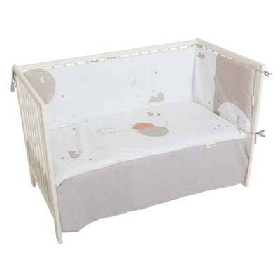 Colcha edredón+Protector para cuna Jolie lino - Imagen 2