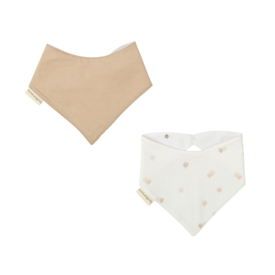 Pack de 2 bandanas Ciel beige