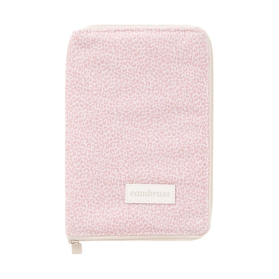 Portadocumentos Animal Print rosa