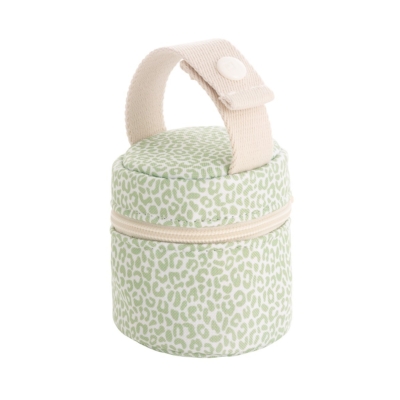 Portachupetes Animal Print mint