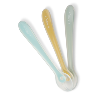 Set de 3 cucharas de silicona Mist - Mustard - Hunter - Imagen 2