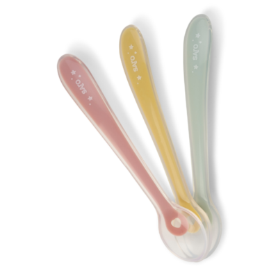 Set de 3 cucharas de silicona Blossom - Mustard - Hunter - Imagen 2