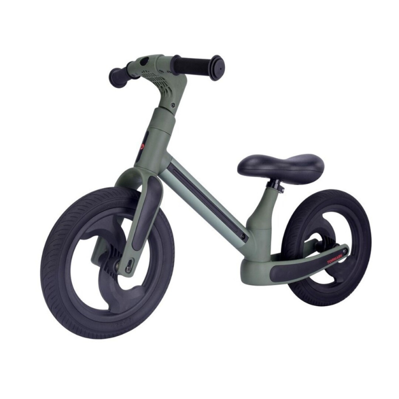 Bicicleta infantil para niños (15) Bicicleta plegable de equilibrio Manu verde - Imagen 1