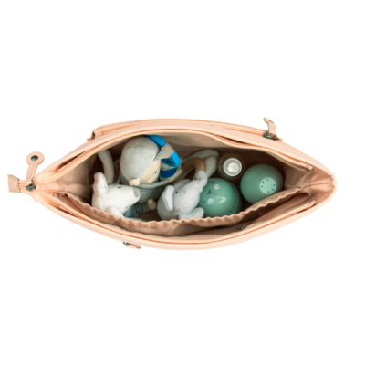 Bolso organizador Quilt rosa empolvado - Imagen 3