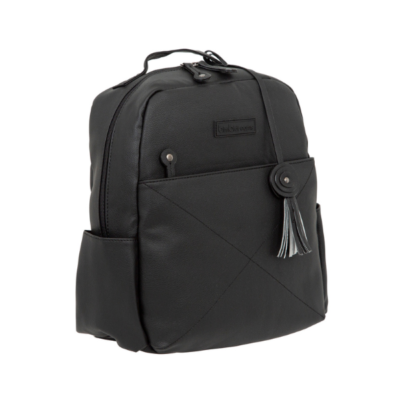 Mochila con cambiador negro - Imagen 3