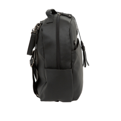 Mochila con cambiador negro - Imagen 5