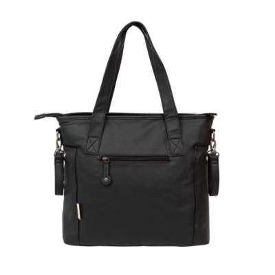 Bolso talega con cambiador Quilt negro - Imagen 5