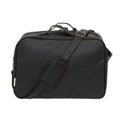 Bolso canastilla con cambiador Quilt negro - Imagen 4