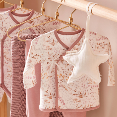 Conjunto de jubón y polaina Niza 1-3 meses - Imagen 2