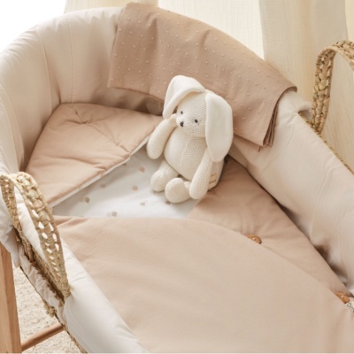 Saco arrullo con capucha Ciel beige - Imagen 2