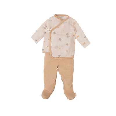 Conjunto de jubón y polaina Nairobi 1-3 meses