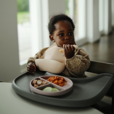 Pack dos cucharas de iniciación Mushie Sand - Natural - Imagen 2