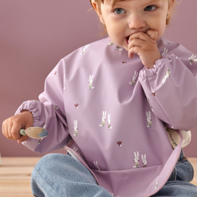 Babero blw con mangas Rabbits - Imagen 2