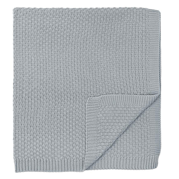 twin (5) Manta para carro bambú azul grisáceo - Imagen 1