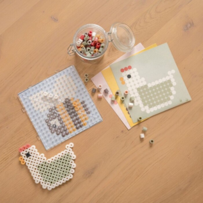 Cuentas para planchar pequeña granja