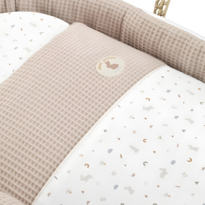 Moisés con patas Plumeti rosa - Imagen 2