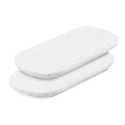 Pack de 2 bajeras para capazo Plumeti rosa