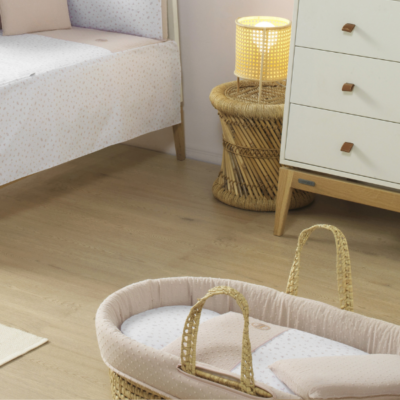 Capazo Plumeti rosa - Imagen 2