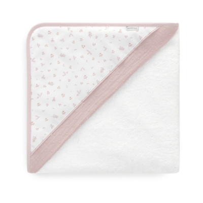 Capa de baño Plumeti rosa
