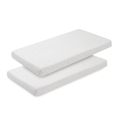 Pack de 2 bajeras para cuna Plumeti rosa