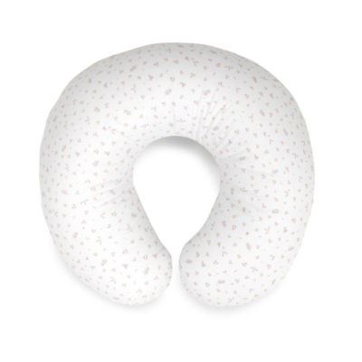 Cojín de lactancia pequeño Plumeti rosa - Imagen 2