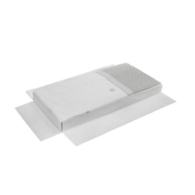 Funda nórdica con protector para cuna de 60 Fresco gris - Imagen 2