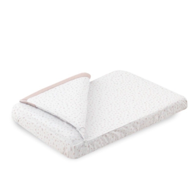 Saco nórdico para minicuna Plumeti rosa - Imagen 2