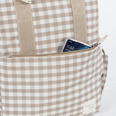 Mochila maternal Caetana Sand - Imagen 11