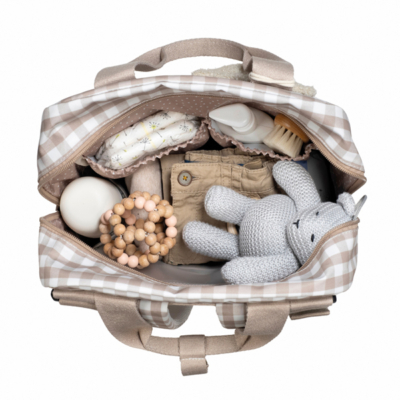 Mochila maternal Caetana Sand - Imagen 7
