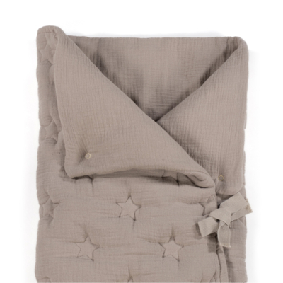 Saco 2 en 1 Arrullo-manta Caetana Sand - Imagen 7