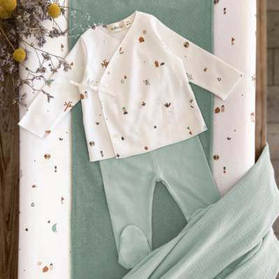 Conjunto de jubón y polaina Forest 0 meses - Imagen 4