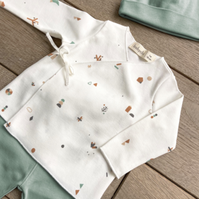 Conjunto de jubón y polaina Forest 0 meses - Imagen 3