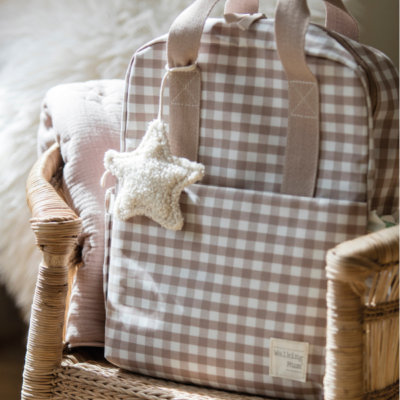 Mochila maternal Caetana Sand - Imagen 3