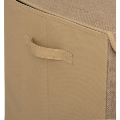 Arcón de yute con pompones - Imagen 4