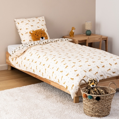 Funda nórdica infantil de cama Leopardo - Imagen 2